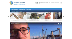 Desktop Screenshot of museen-am-meer.de