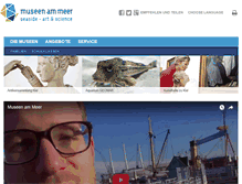 Tablet Screenshot of museen-am-meer.de